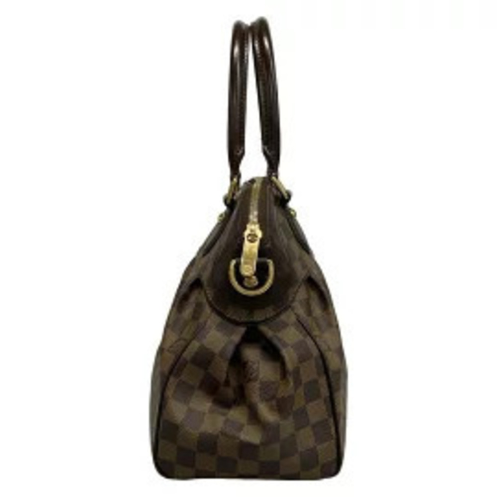 Louis Vuitton Trevi Handbag Ebene Brown